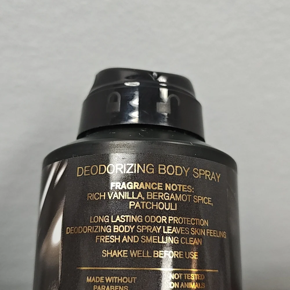 Bath & Body Works Men's VANILLA NOIR 3 Piece Bundle Set
